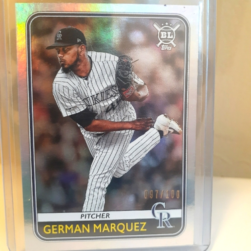 German Marquez /100 holo card
